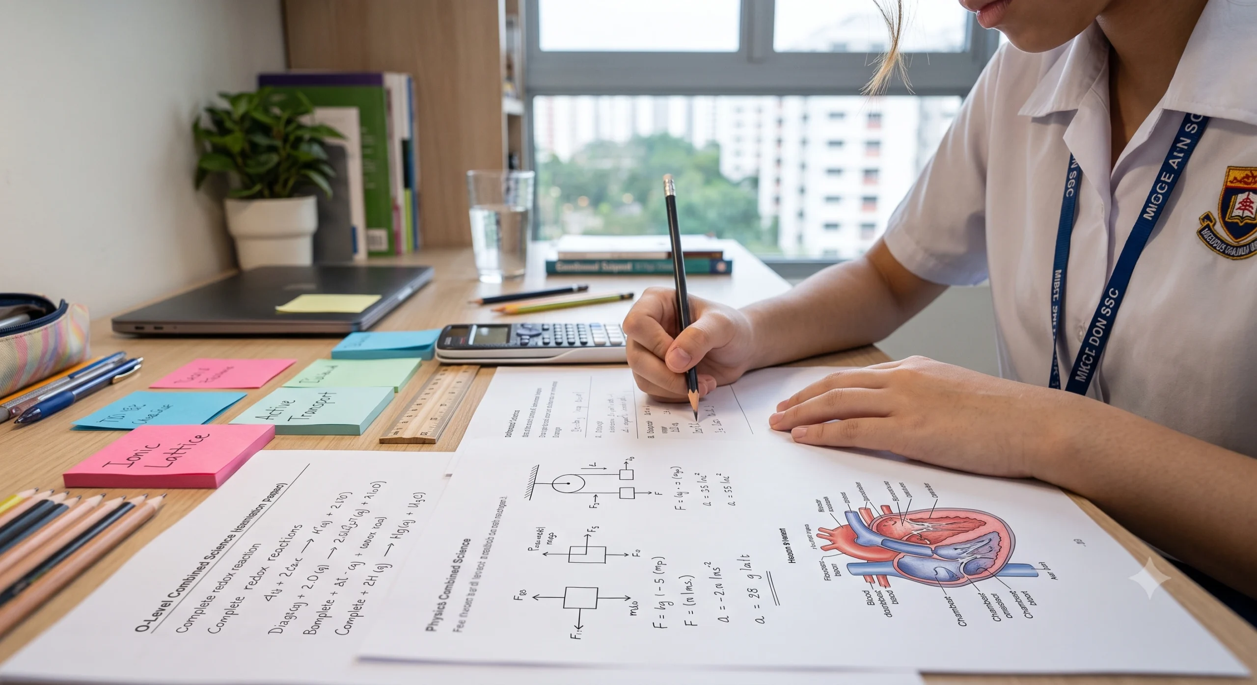 tips to score an a1 for o level combined science